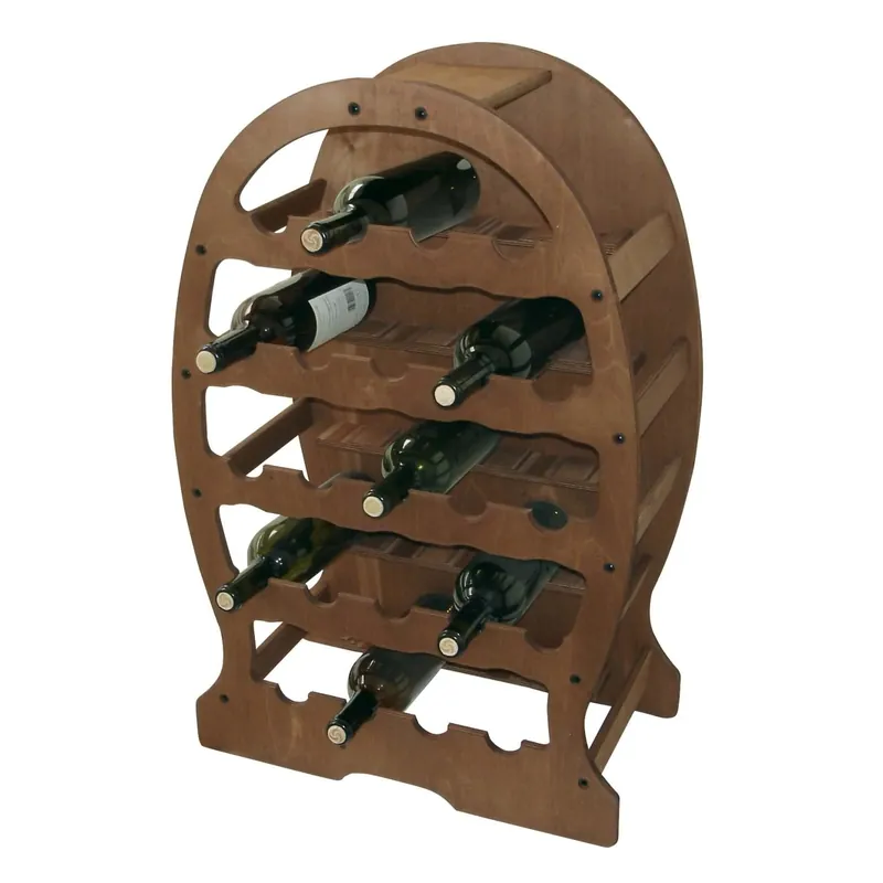 Cantinetta per bottiglie in legno Botticella 23 posti Veilige Betaling