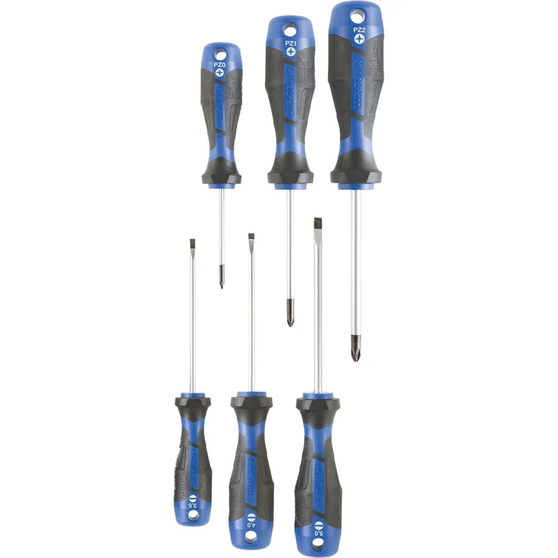 Favoriet Set cacciaviti LUX-TOOLS Comfort per viti con testa a intaglio e viti PZ 6 pz