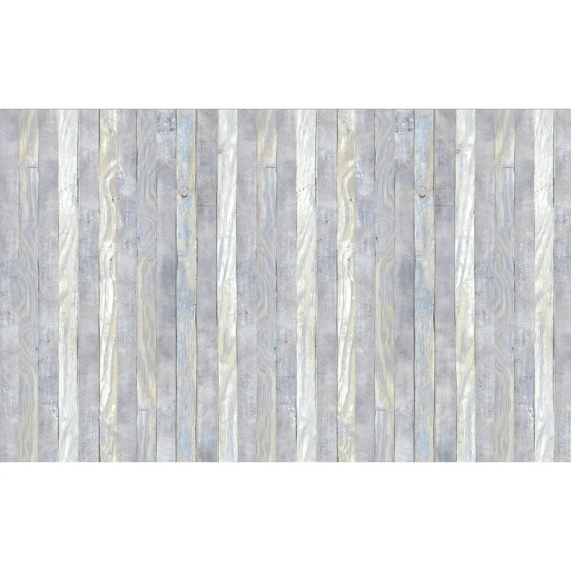 Koop Online Plastica adesiva in rotolo fantasia legno listelli grigi 45 cm x 2 m