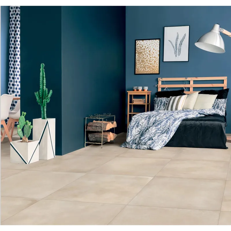 Piastrella in gres procellanato Basic beige 60x120 cm 1,44 m² Lage Kosten
