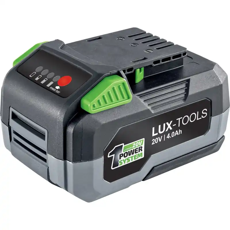 Batteria agli ioni di litio LUX-TOOLS 20 V 4 Ah Alleen Vandaag