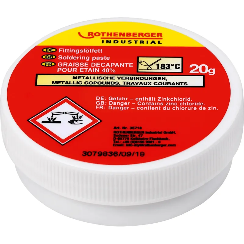 Express Levering Pasta saldante Rothenberger 20 g