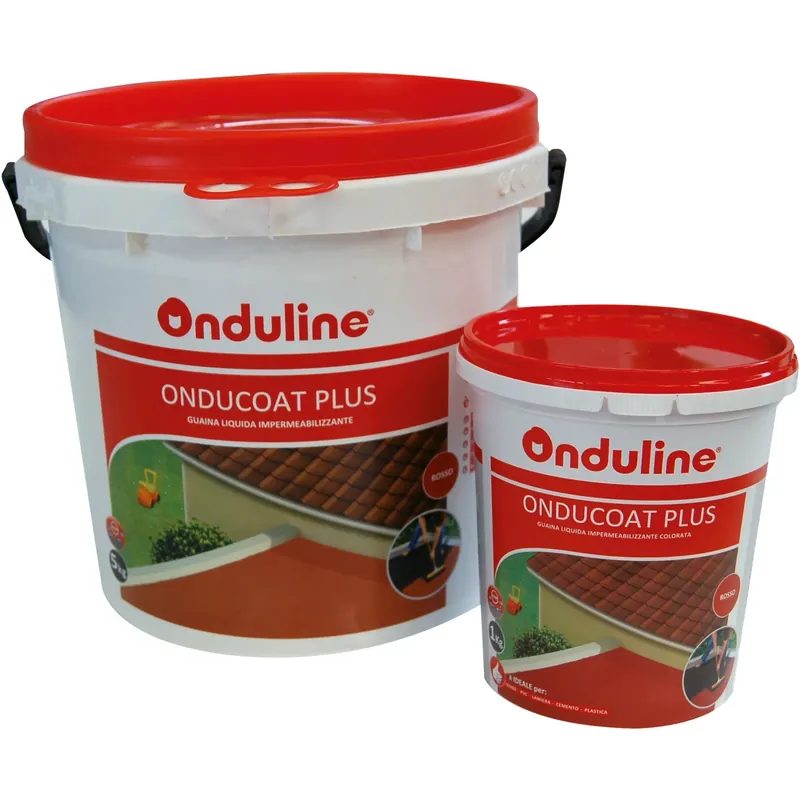 Vernice liquida impermeabilizzante Onduline 5 kg rosso Superprijs