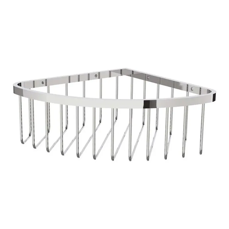 Portaoggetti doccia angolare Idrostile 202x80 mm Cromo Koop Online