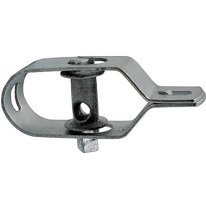 Tenditori per fili recinzione in lamiera 10x3 cm grigio Op = Op