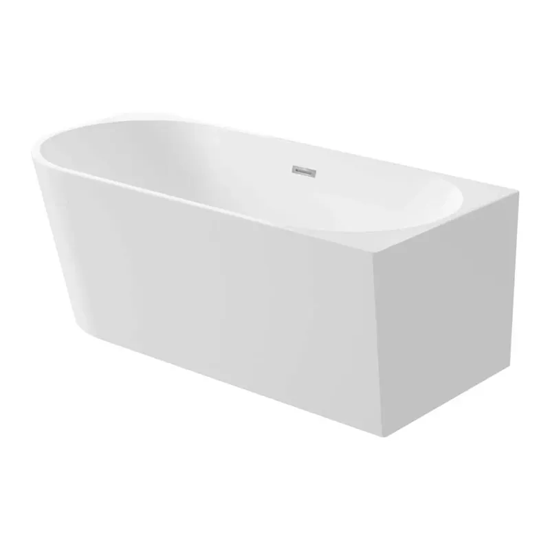 Uitverkoop Vasca da bagno Limonar 150 cm destra angolare/freestanding bianco in acrilico