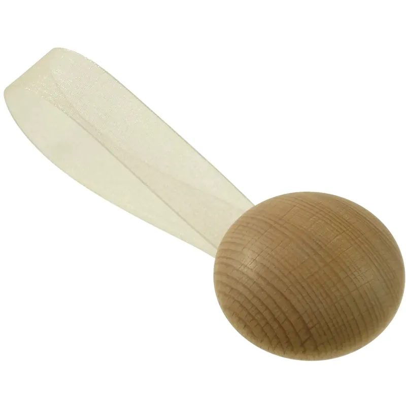Fermatende calamita Clip Regina in legno nero argento 2 pz Bestel Nu