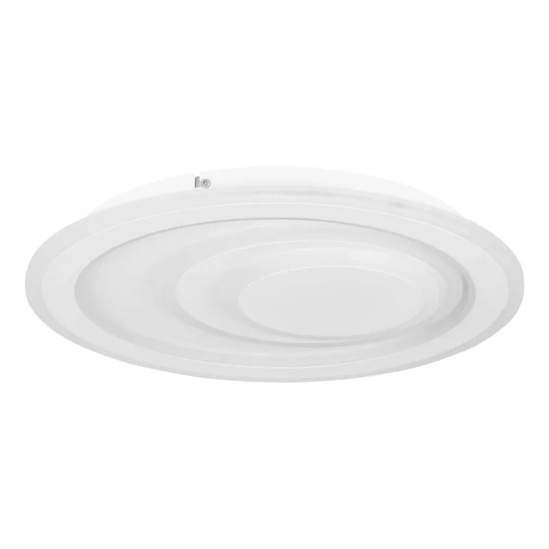 Superprijs Plafoniera LED Eglo Palagiano 14,7W 4000K 2200Lm Ø38xH5 cm acciaio plast bianco