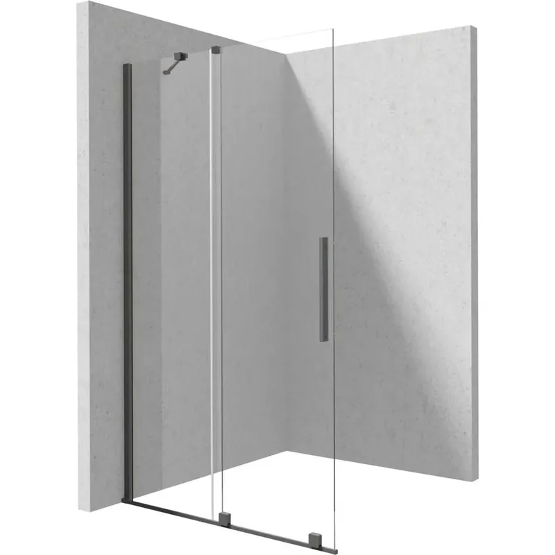 Merkproduct Parete doccia scorrevole Cabaiguán Idrostile 1200x1950 mm titanio