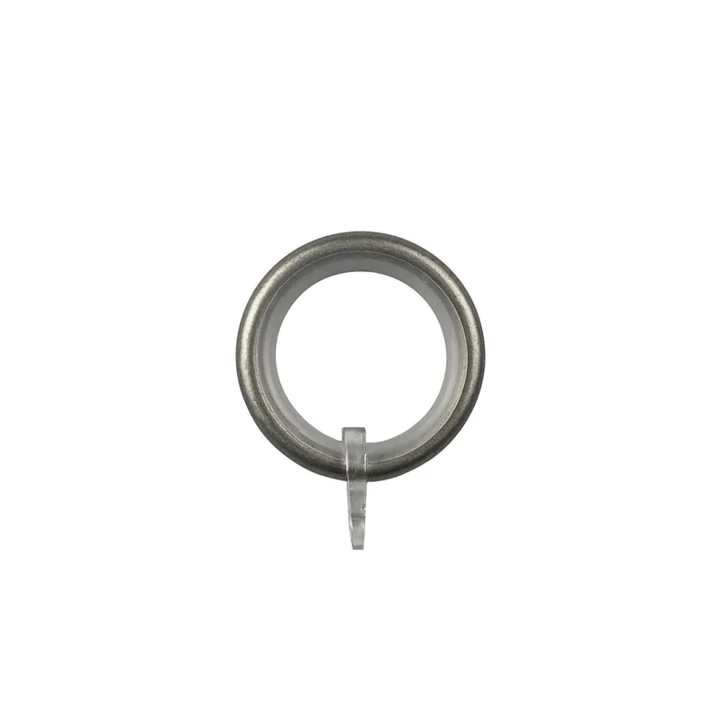 Nu Kopen Anello in ferro per bastone tenda nichel 20 mm 8 pz
