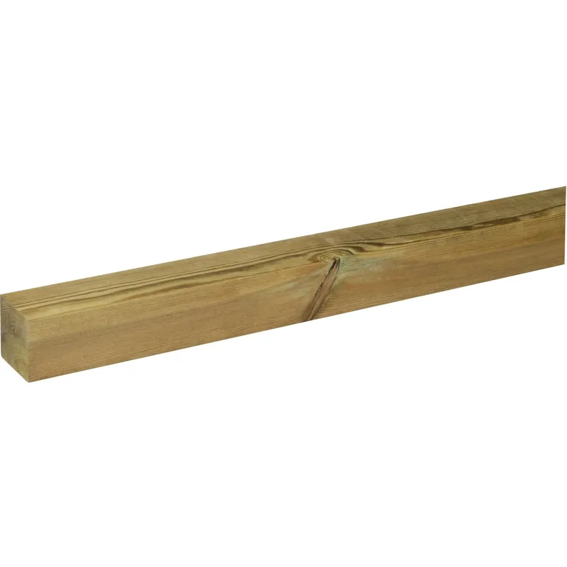 Palo quadro in legno Ø 9 x H 300 cm Favoriet