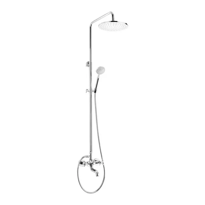 Must-Have Colonna doccia vasca Idrostile collezione Madruga retro cromo Ø250 mm