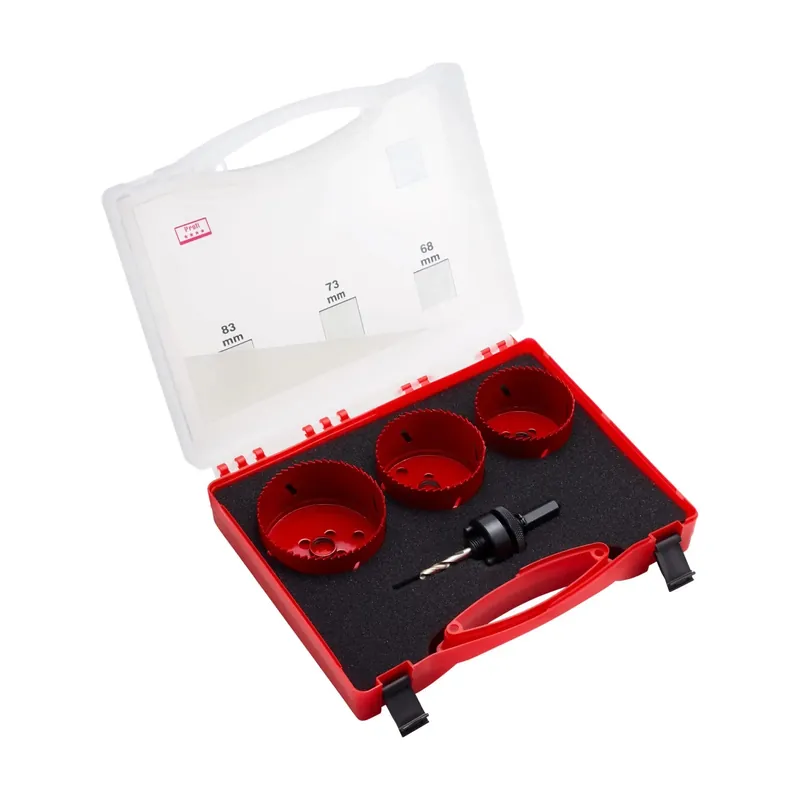 Set di seghe a tazza LUX-TOOLS 4 pz Premium