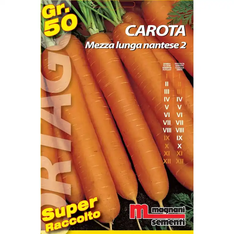 Voordeelprijs Semi orto big Carota mezza lunga nantes 50 g