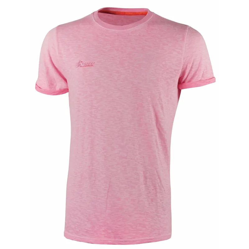 T-shirt da lavoro slim fit rosa tg. XL Uitverkoop