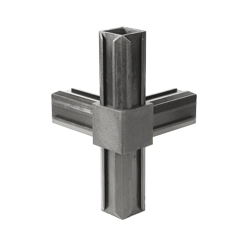 Raccordo per tubi XD forma a T con uscita per Ø 20 mm nero Flitsaanbieding