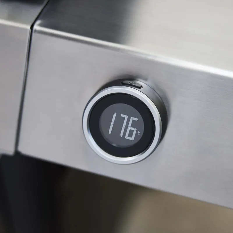 Betrouwbaar Barbecue a gas Weber Genesis E-435 4 bruciatori con fornello laterale nero