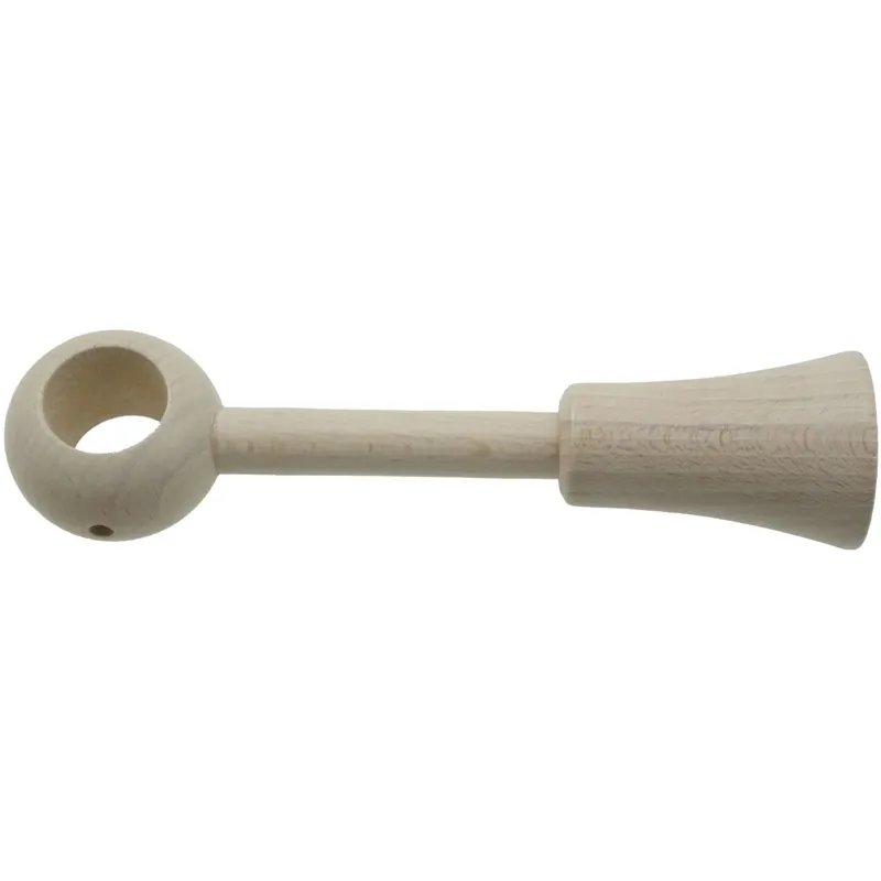 Supporto bastone tenda regolabile Ø 2,3 x L 10,5-17,5 cm bianco antico Alleen Vandaag