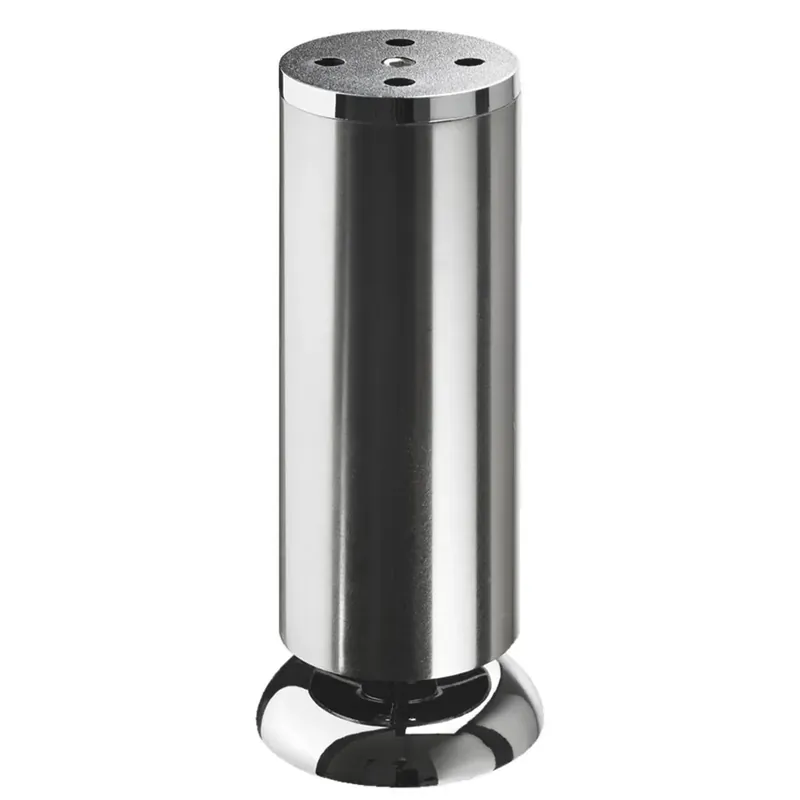 Piede per mobile Hettich Ø 50 x H 150 mm effetto acciaio inox Lage Kosten