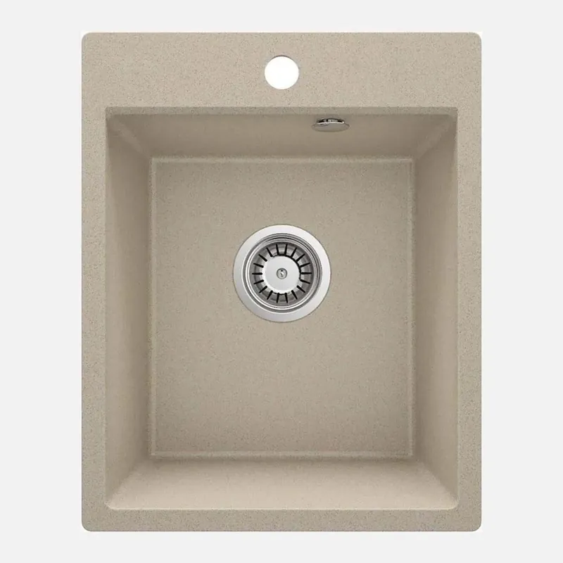 Beste Prijs Lavello 1 vasca Idrostile Bayamo 500x211 mm sabbia