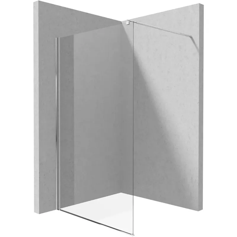Beste Prijs Parete doccia walk-in Idrostile 1400x2000 mm cromo