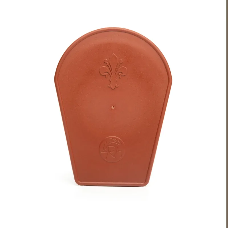 Superprijs Frontale per colmo tondo rosso siena 23x17x3,5 cm