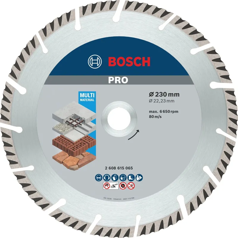 Weekendaanbieding Disco diamantato da taglio Bosch 230x22,23 mm standard universale