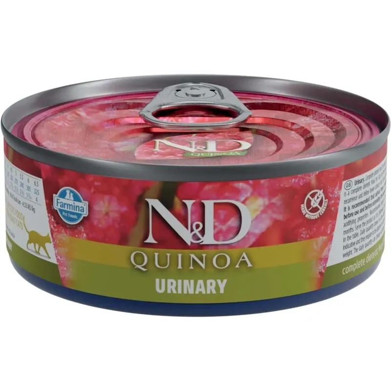 Veilige Betaling Cibo umido per gatti N&D Quinoa Urinary lattina 80 g