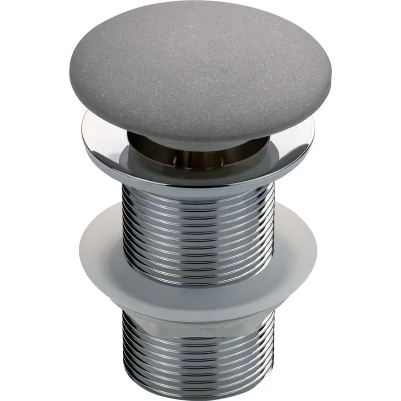 Tappo per lavello in granito grigio metallizzato Laatste Kans