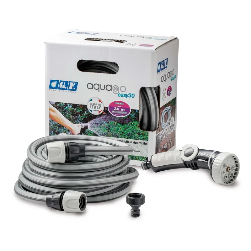 Tubo irrigazione estensibile G.F. Aquago Easy 30 m x Ø 12,5 mm Verde Koop Online
