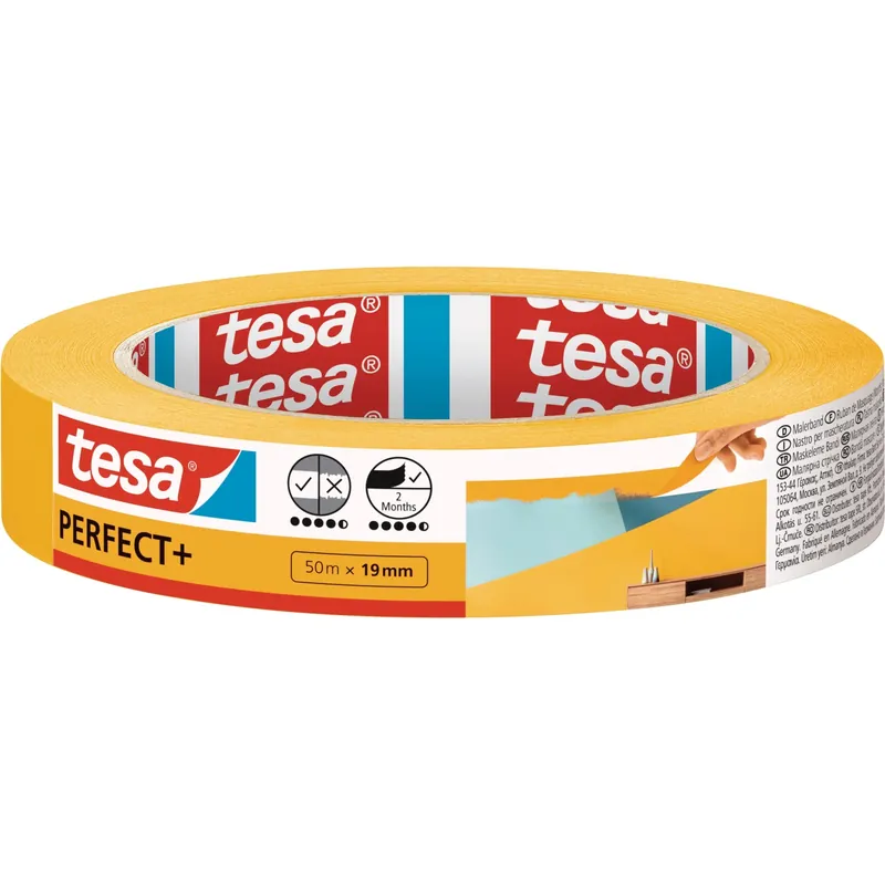 Flitsaanbieding Nastro per mascheratura Tesa Perfect+ 50 m x 19 mm