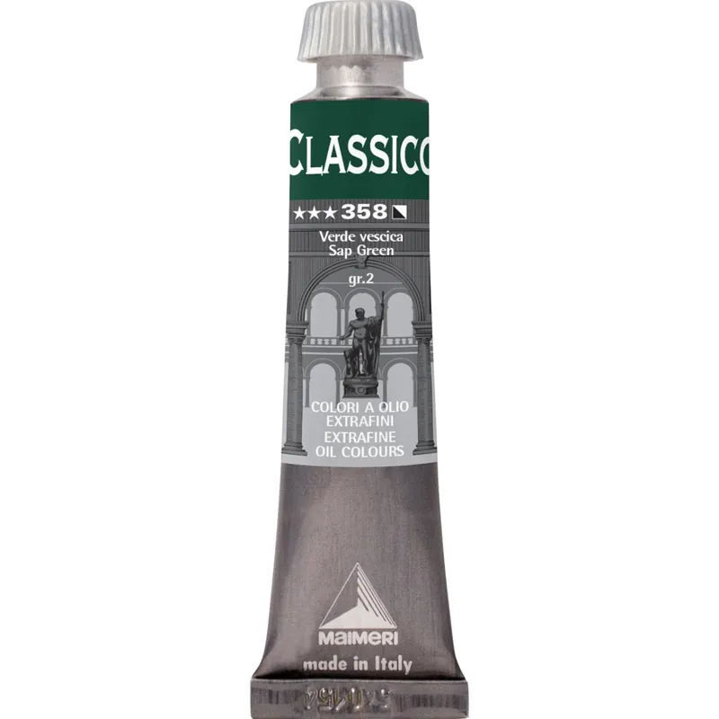 Colori olio classico 20 ml verde vescica Express Levering