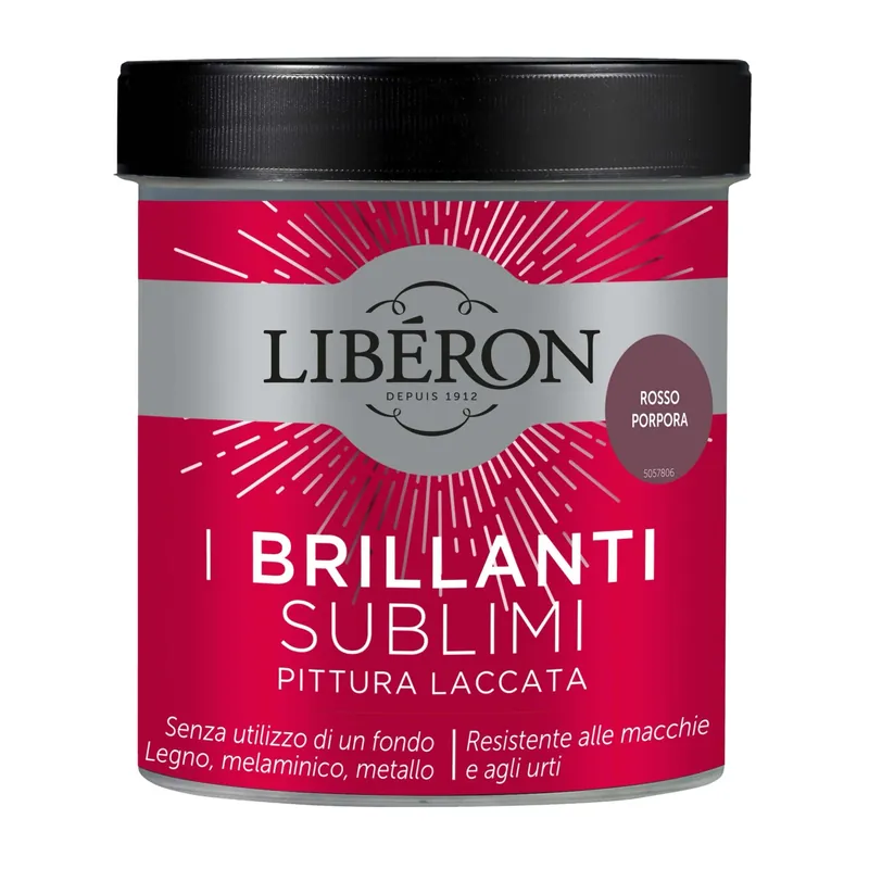 Snelle Levering Pittura Laccata I Brillanti Sublimi Rosso porpora 0,5 l