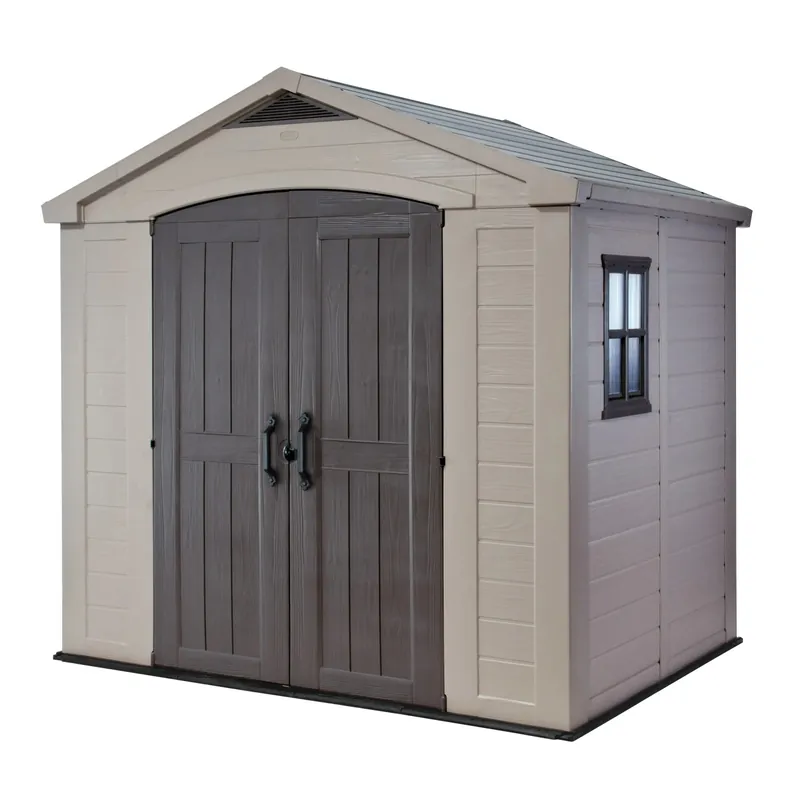 Beperkte Voorraad Casetta da giardino Keter in resina sp. 16 mm beige 4,42 m²