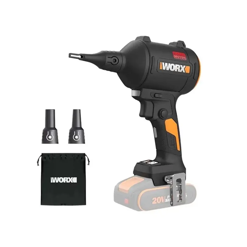 Aanbieding Soffiatore Compressore Brushless portatile Worx WX099.9 20V