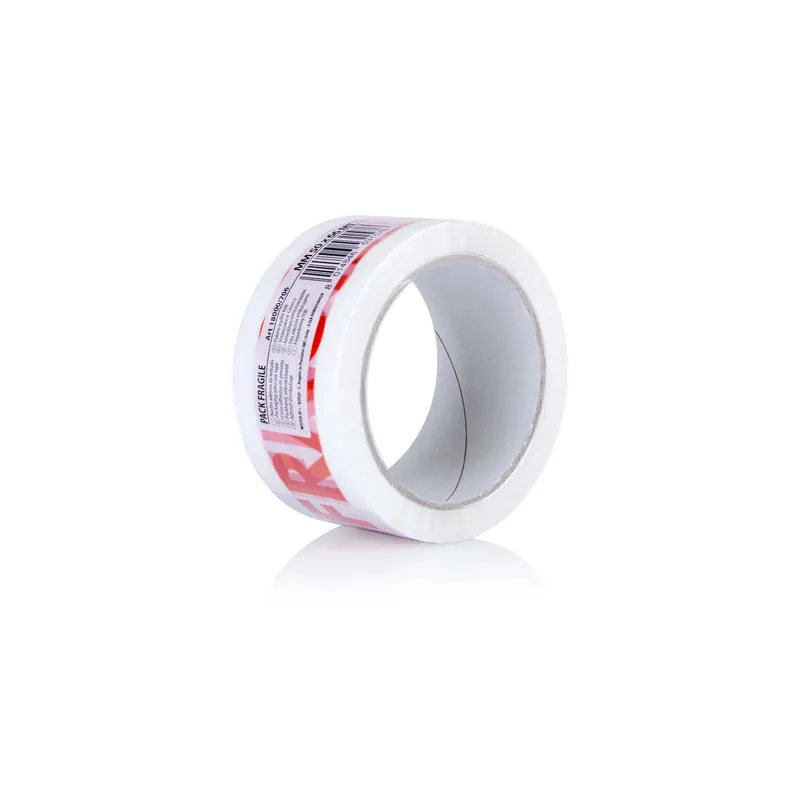 Betaalbaar Nastro adesivo da imballaggio Noise Fragile 50 mm x 66 m bianco e rosso