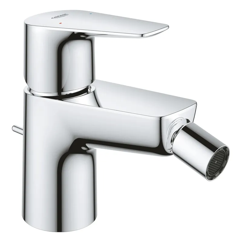 Rubinetto per bidet monocomando Grohe Quickfix Start Edge cromo Gecertificeerd