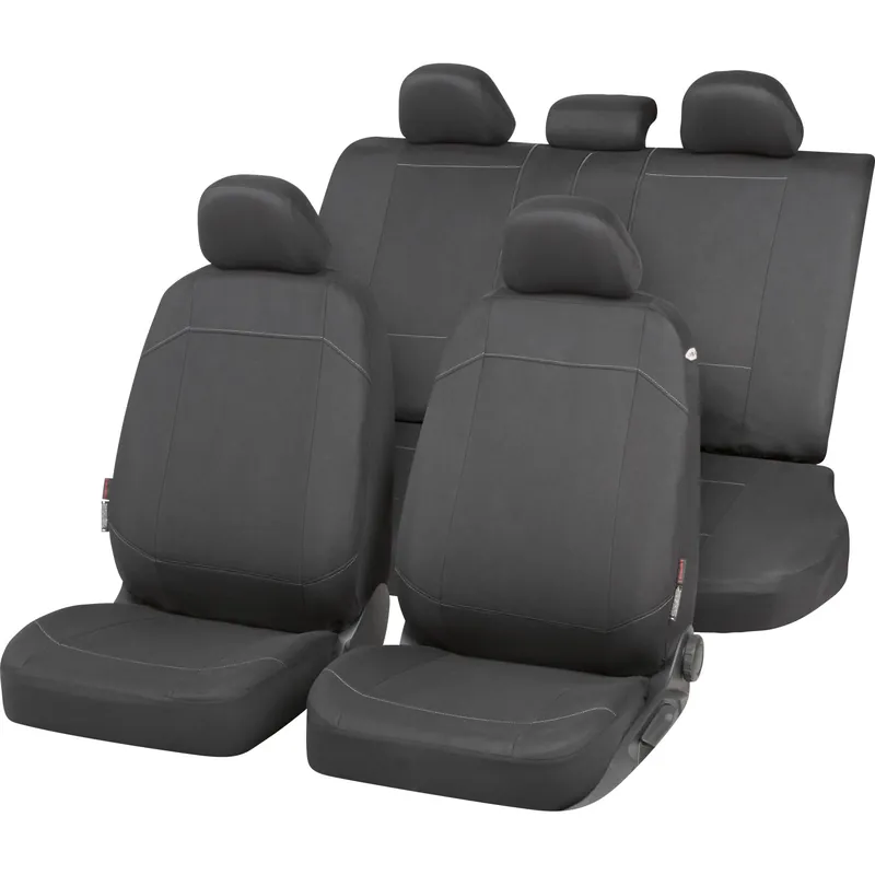 Direct Beschikbaar Coprisedili auto nero 14 pezzi