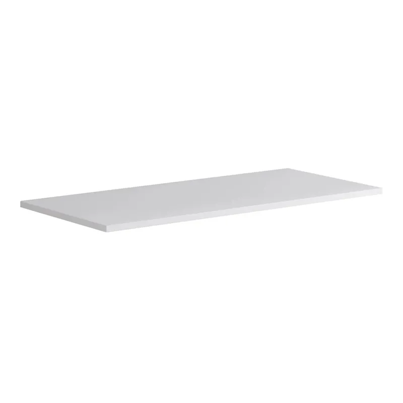 Weekendaanbieding Top di finitura in truciolare 99,7x1,8x45,5 cm Bianco opaco