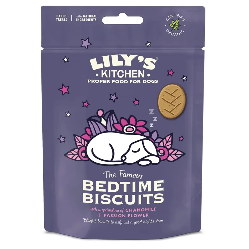 Snack per cani Lily`s Kitchen Bedtime Biscuits 80 g Flitsaanbieding