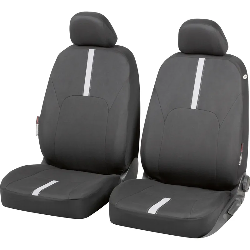 Coprisedili auto nero e grigio 6 pezzi Beste Prijs