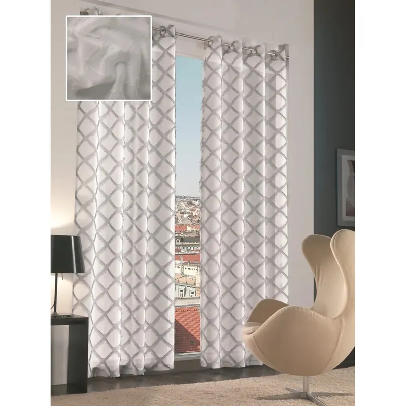 Tenda arredo Dune L 140 x H 280 cm bianco Finale Uitverkoop