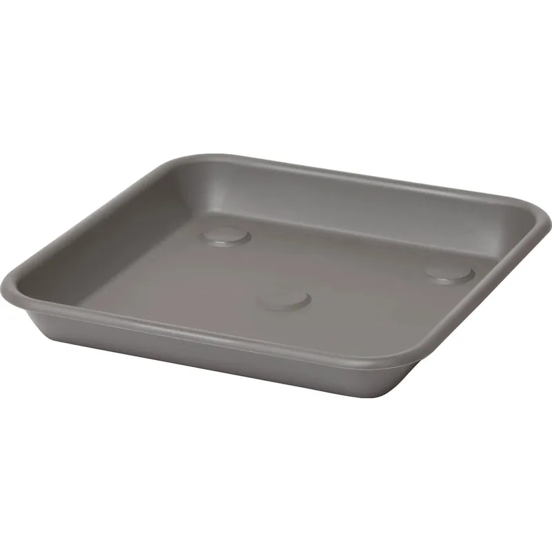 Sottovaso quadro Omnia 25 cm grigio fumo Hoge Kwaliteit