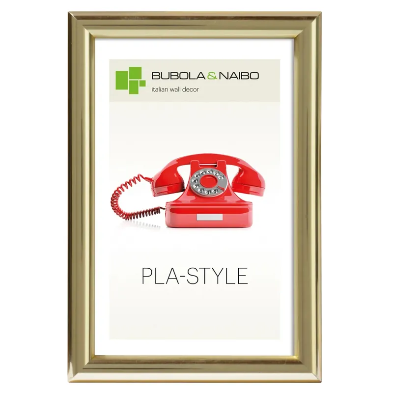 Premium Cornice plastica Pla-Style oro 13 x18 cm