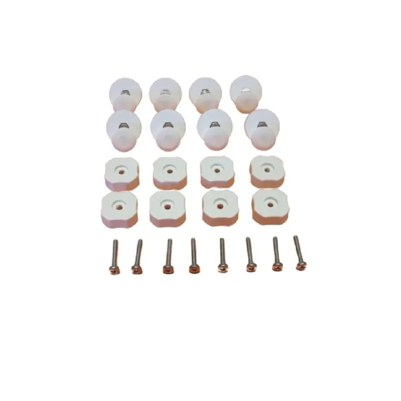 Beperkte Voorraad Eccentrici per anta a scorrevole 4 mm set da 8 pz