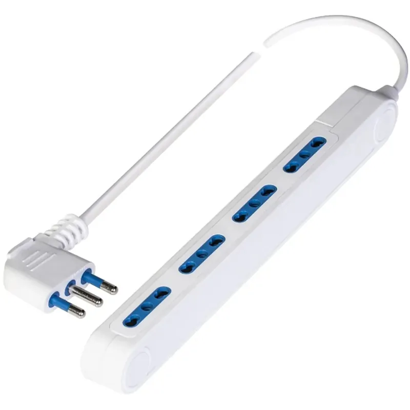 Must-Have Presa multipla spaziozero con 4 prese bivalenti 10/16 A 1,5 m cavo