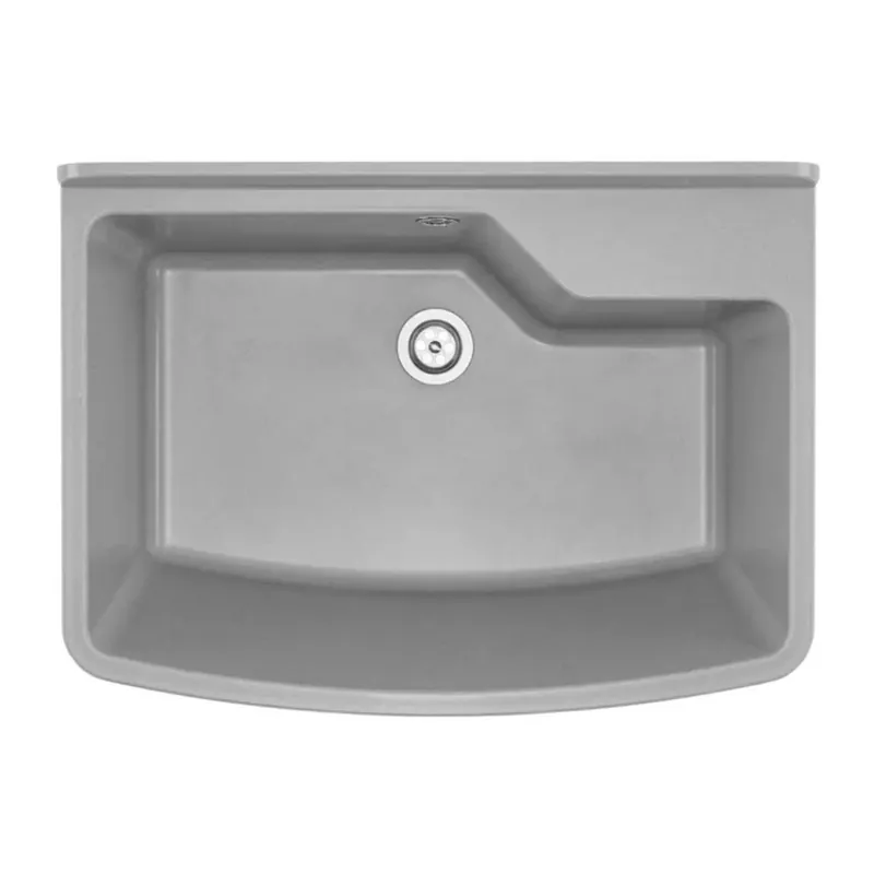 Premium Lavello servizio 1 vasca a parete Idrostile 445x302 mm Grigio