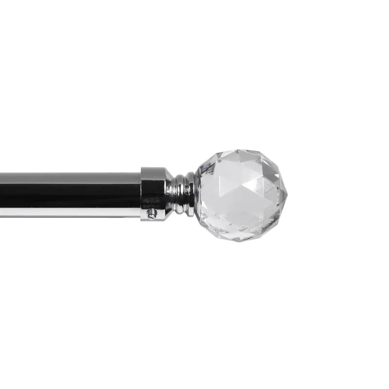 Kit riloga per tende effetto luce Ø 20-17 mm L 120-210 cm cromo Rechtstreeks Van De Fabrikant