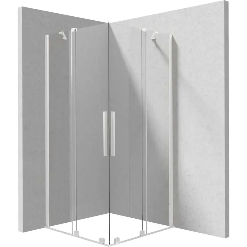 Direct Verzonden Cabina doccia quadrata Cabaiguán Idrostile 900x1950 mm bianco