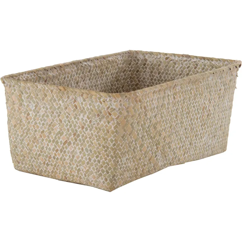 Merkproduct Cestino Kito in giunco beige